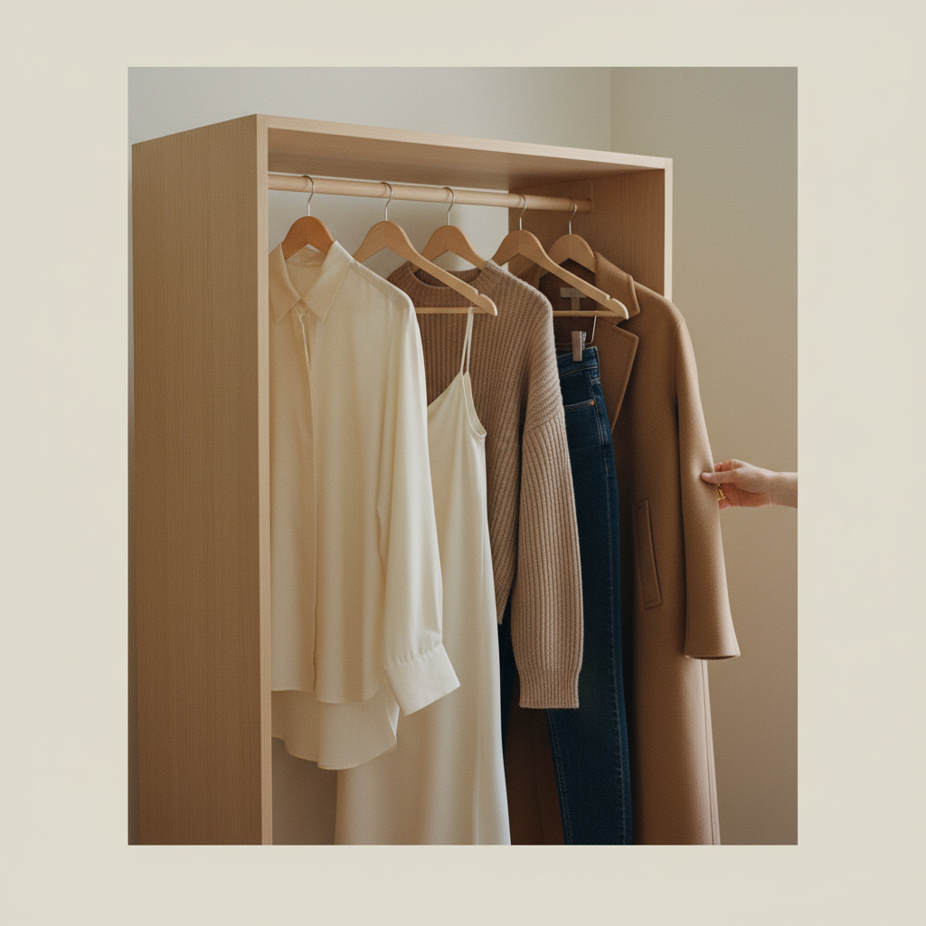 Nuvel app — a photoreal try-on of an outfit on the user's own body model